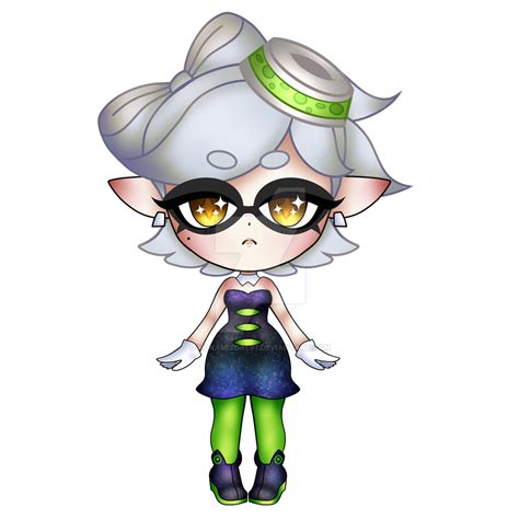 Chibi Splatoon Girls Marie Splatoon 1 By Mokamizore97 On Deviantart