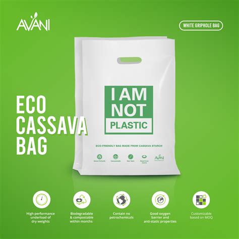 Jual Avani Kantong Singkong Griphole Kantong Plastik Eco Friendly