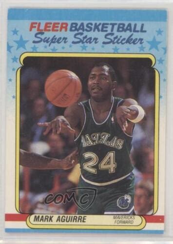 1988 89 Fleer Super Star Sticker Mark Aguirre 1 EBay