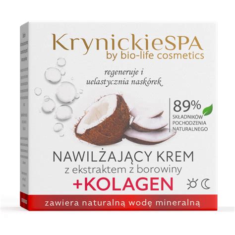 Nawilżający krem z ekstraktem z borowiny KOLAGEN BIO LIFE COSMETICS