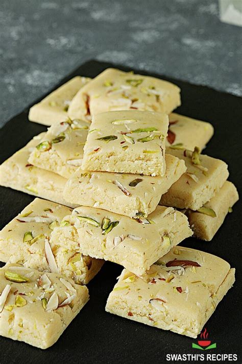 Milk Powder Burfi Barfi Recipe Swasthi S Recipes