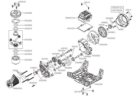 Transmission Exploded View