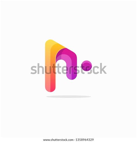 Triangle Abstract Illustration Synergy People Crowd Stock Vector