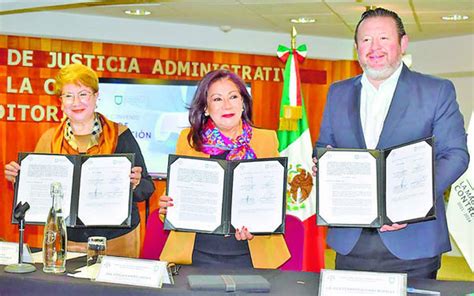 Firman Convenio El Tribunal De Justicia Administrativa Y Magdalena