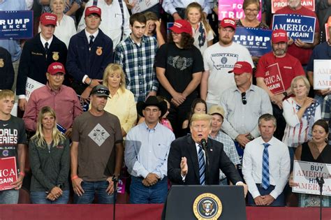 How ‘plaid Shirt Guy Got Prime Seating At A Trump Rally The New York