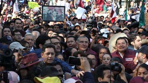 El Pueblo Es La Fuerza De Amlo Alejandro Armenta En La Marcha