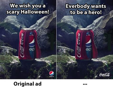 Coca Cola vs. Pepsi advertisements…