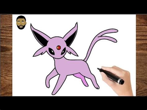 Como Desenhar Espeon Do Pokemon Go Desenho F Cil De Anime Dibujo De