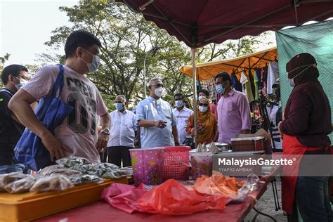 Suasana Pasar Pagi Sungai Long Selepas Pembukaan Semula Perniagaan