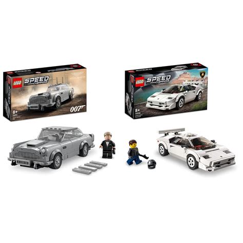 Buy Lego 76911 Speed Champions 007 Aston Martin Db5 James Bond Replica Toy Car Model Kit And 76908