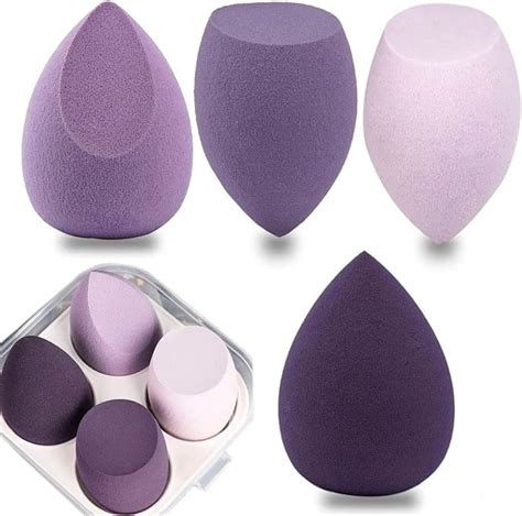 Calmind Esponjas De Maquillaje Para Base 4 Pack Beauty Blenders Para