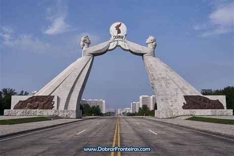 Coreia Do Norte Guerra E Paz No Ltimo Dia De Viagem Dobrar Fronteiras