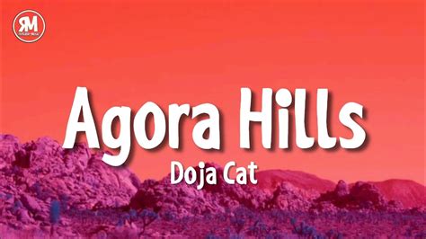 Doja Cat Agora Hills Lyrics Kissing And Hope They Caught Us