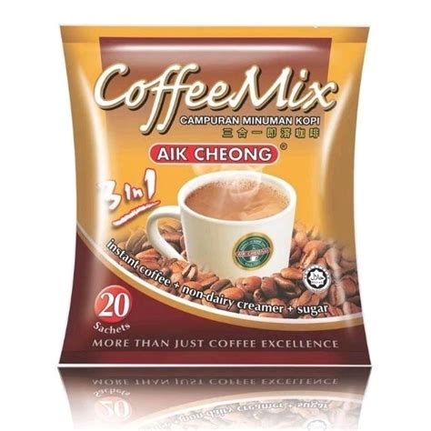 Jual AIK CHEONG CoffeeMix 3in1 1 Sachet 20 Gr Shopee Indonesia