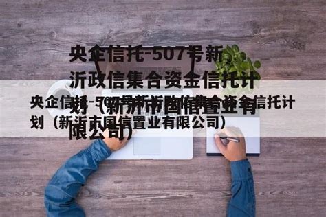 央企信托 507号新沂政信集合资金信托计划（新沂市国信置业有限公司） 城投定融网