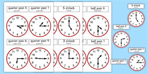 Analogue Clocks Arabic Translation Teacher Made