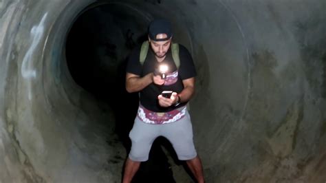 Real Ghost Seen Inside Faze Rug Haunted Tunnel Ft Omargoshtv Moe