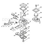 Stihl FS 46 Brushcutter FS46C EDZ Parts Diagram