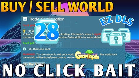 BUY SELL PROFITABLE WORLD EZ 28DL IN GROWTOPIA YouTube