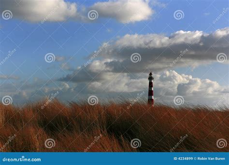 Lighthouse stock image. Image of lighting, ameland, tourism - 4234899