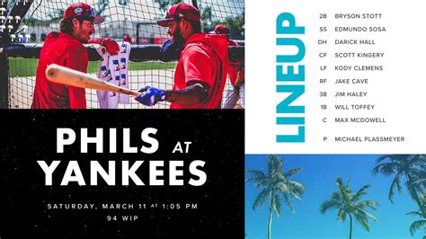 Philadelphia Phillies On Twitter Saturday Trip To Tampa