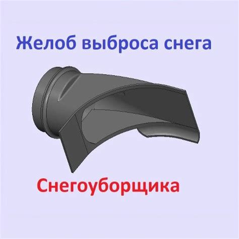 Желоб выброса снега снегоуборщиков Husqvarna,Partner. - купить с ...