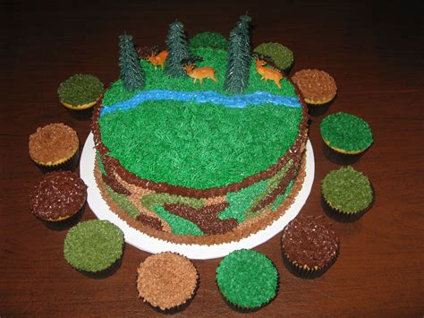 Hunting Cake — Birthday Cakes Hunting Cake Cake Devils Food Cake