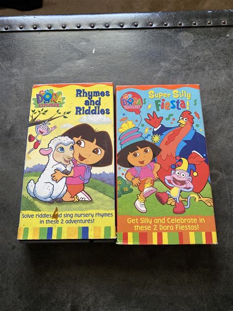 Dora The Explorer Super Silly Fiesta Vhs Grelly Usa