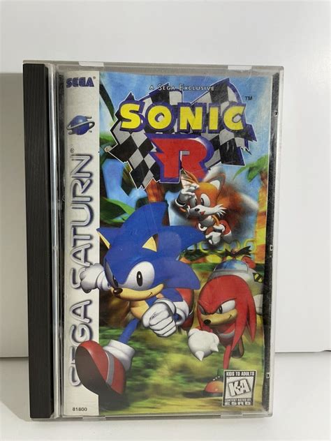 Sonic R Sega Saturn Complete