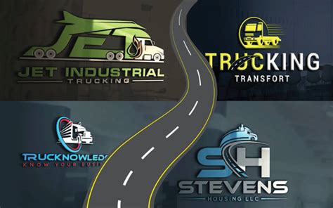 Design Transport Logistic And Trucking Logo Within 24 Hours By Algr0w