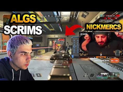 Nickmercs S Team Dominated Algs Scrims With Kills Streamers