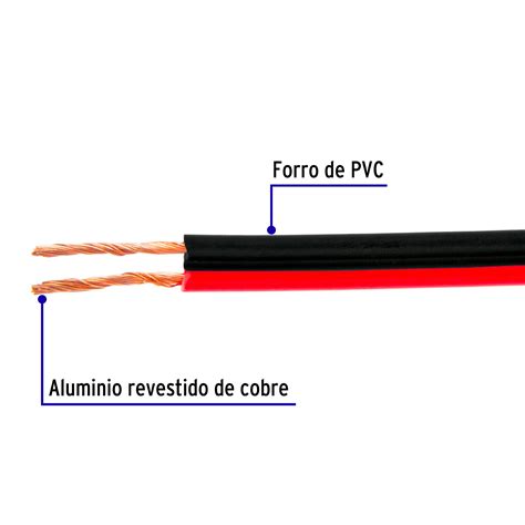 Cabo B Truper Volteck Rollo De M De Cable Polarizado