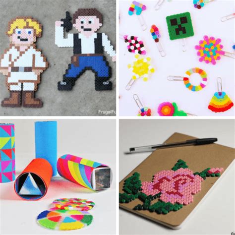 A Roundup Of 30 Amazing Perler Bead Ideas Crafts Home Decor Jewelry