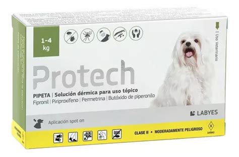 Pipeta Protech Perros Kg Pulgas Garrapatas Y Mosquitos Cuotas