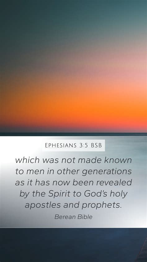 Ephesians Bsb Mobile Phone Wallpaper Which Was Not Made Known To