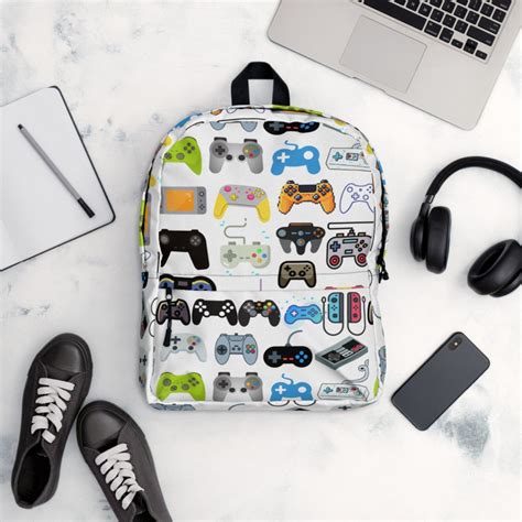 GAMING Backpack Controller Backpack Gamer Gift Video Game - Etsy