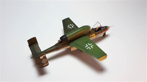 Heinkel He A Spatz In A Built Model By A Pavlas