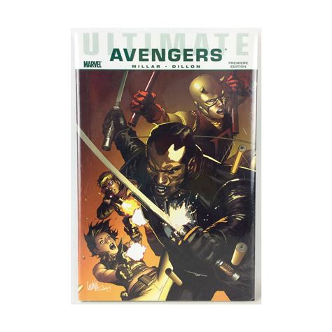 Marvel Comics Graphic Novel Ultimate Avengers Blade Vs The