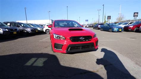 2018 Subaru Wrx Sti Pure Red J9813203 Tacoma Puyallup Youtube