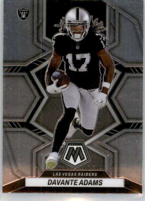 Amazon Panini Mosaic Davante Adams Las Vegas Raiders Nfl