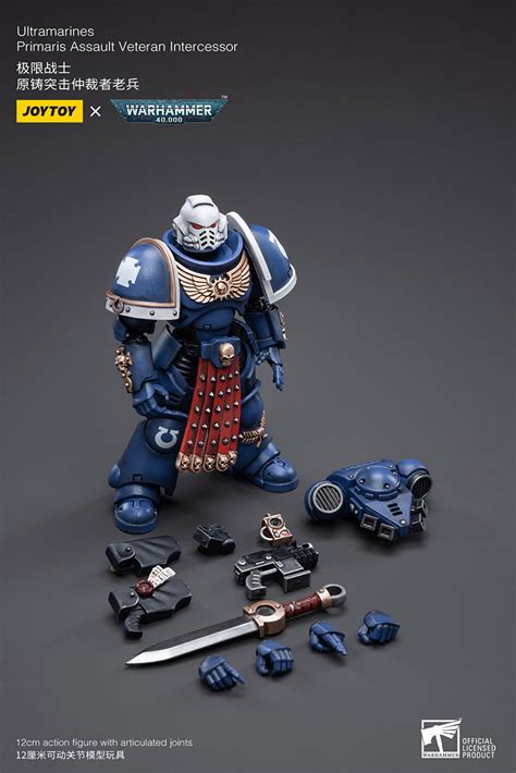 Joytoy Wh K Ultramarines Primaris Assault Veteran Intercessor Joytoy