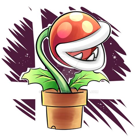 Piranha Plant By Yumyumcorn On Deviantart