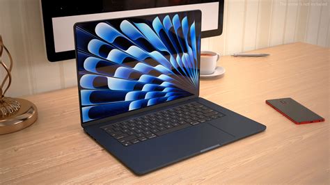 Midnight Apple MacBook Air 15 3D Model $39 - .3ds .blend .c4d .fbx .max ...