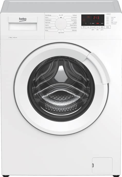 Beko Wtl84141w 8kg 1400 Spin Washing Machine White New C Energy Rating Washing Machines