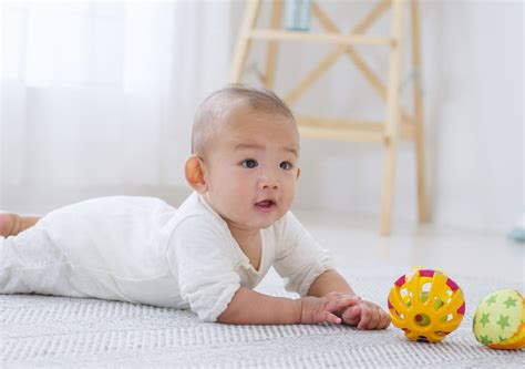 perkembangan bayi usia   bulan  perlu diketahui