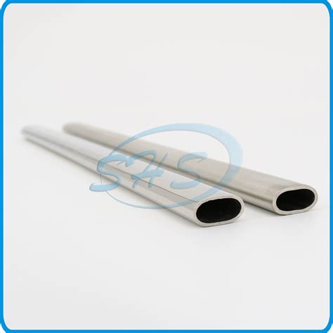 Flat Oval Stainless Steel Pipe Stainless Steel Flat Sided Oval Pipes