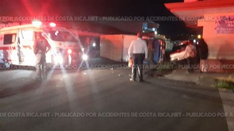 Colision Y Vuelco En Santo Domingo De Heredia Somosacrnet