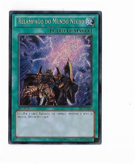 Yu Gi Oh Relâmpago do Mundo Negro Secreto Raro United Sanctuary