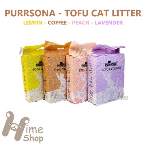 Jual Purrsona Tofu Soya Cat Litter Pasir Kucing Gumpal Coffee Lavender