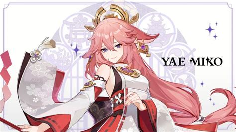 Yae Miko official character description and more - The Fanboy SEO